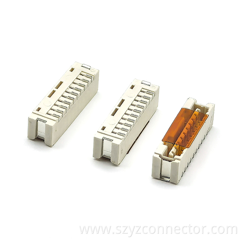 vertical LED pin socket connector